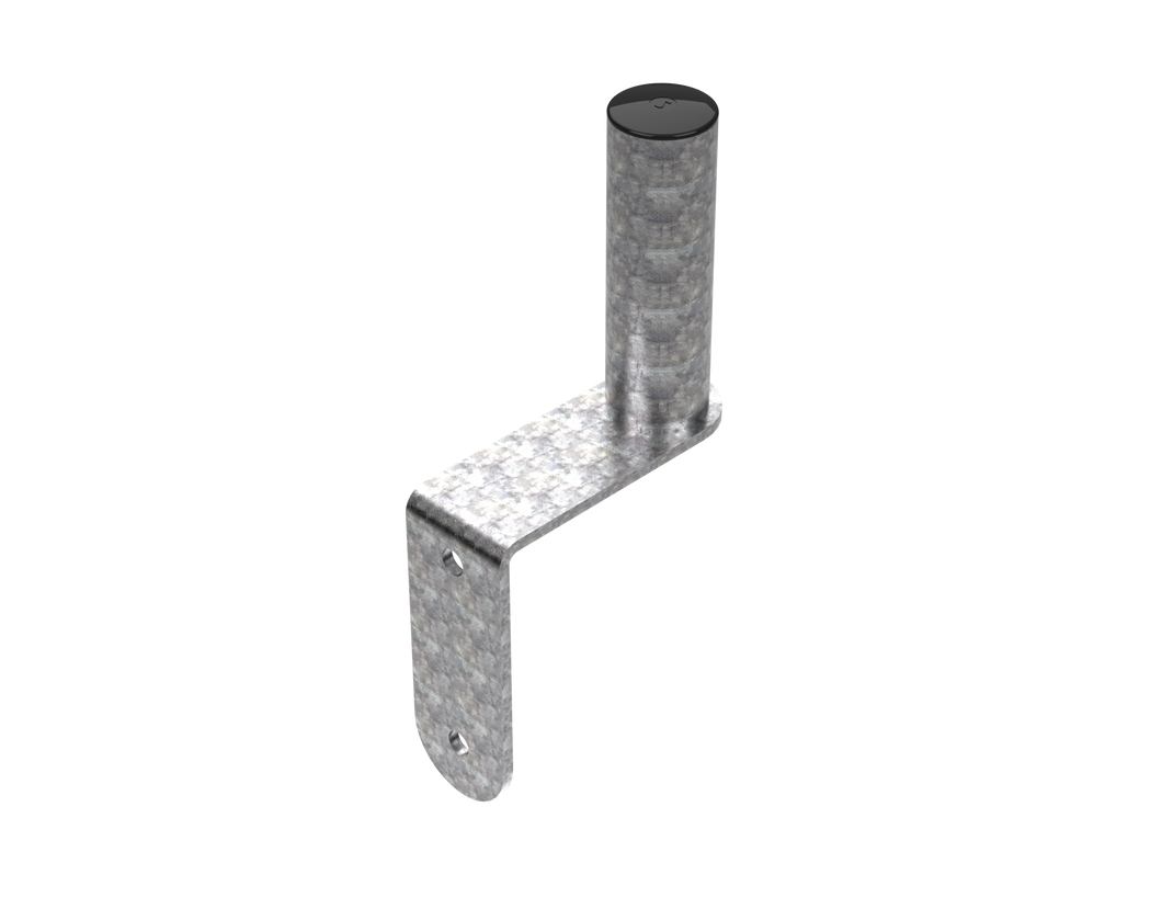Aerial / CPE Wall Bracket 100mm x 100mm Galvanised (32mm Diameter)