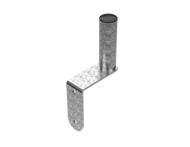Aerial / CPE Wall Bracket 100mm x 100mm Galvanised (32mm Diameter)