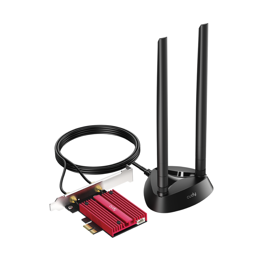 Cudy AX5400 Wi-Fi 6E Bluetooth 5.3 PCI-E Adapter