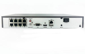 HiLook 8CH POE NVR 4K 2HDD