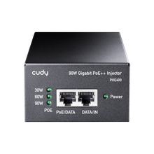 Load image into Gallery viewer, Cudy PoE++ Injector 802.3bt/at/af PoE 56V DC 90W Port Gigabit
