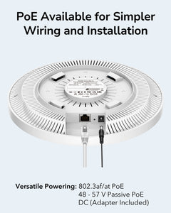 Cudy AX3000 WiFi 6 PoE Wireless Access Point with 2.5GB Port
