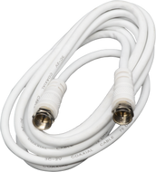 Blake UK - 2m Lead White Coax F-Plug to F-Plug