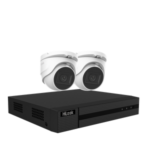 HiLook 2 Camera Kit - 8MP Domes - 1TB HDD
