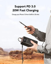 Load image into Gallery viewer, Veger Tank Lite 50,000mAh Powerbank, PD22W, LCD Display, Flashlight, Compass
