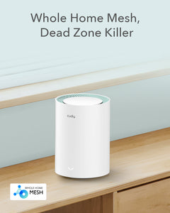 Cudy AC1200 Dual Band Gigabit Wi-Fi Mesh System (1 Pack)