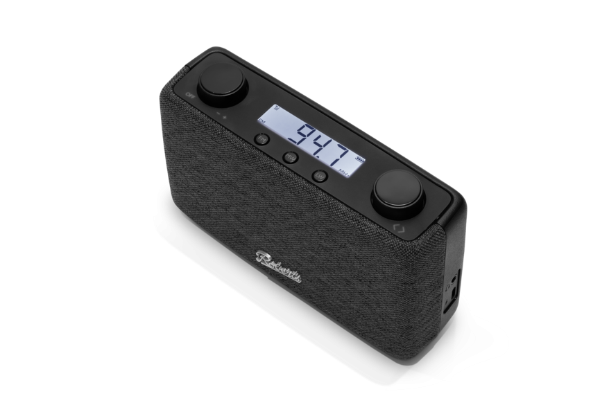 4 Band FM/MW/LW Compact Battery Radio Black