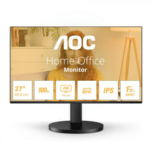 Load image into Gallery viewer, AOC 27&quot; FHD 100HZ IPS 250CD/ M2 IMS HDMI VGA SPEAKERS

