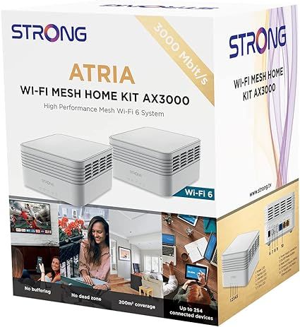 Strong AC1200 Whole home Wi-Fi Mesh System (3 Pack 5000 SQFT) – Freesat.ie