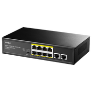 Cudy 8 Port 100M PoE+ Switch + 2 GB Uplink 120W