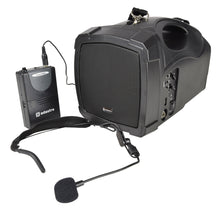 Load image into Gallery viewer, Handheld PA with Neckband Mic, USB, FM &amp; Bluetooth
