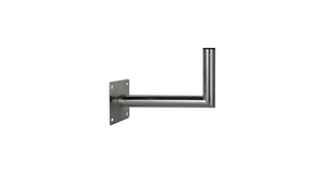 400mm Galvanised Heavy Duty Steel Wall Mount (50mm Diameter)