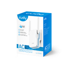 Load image into Gallery viewer, Cudy AC1200 Dual Band WiFi Range Extender with Mesh
