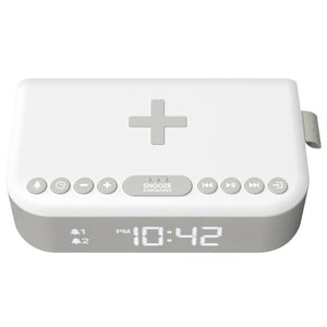 iBox Slumber Bedside Alarm Clock Radio w/ Wireless Charging & Bluetooth