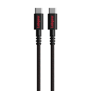 1m Rugged USB-C to USB-C Cable with Kevlar Fiber