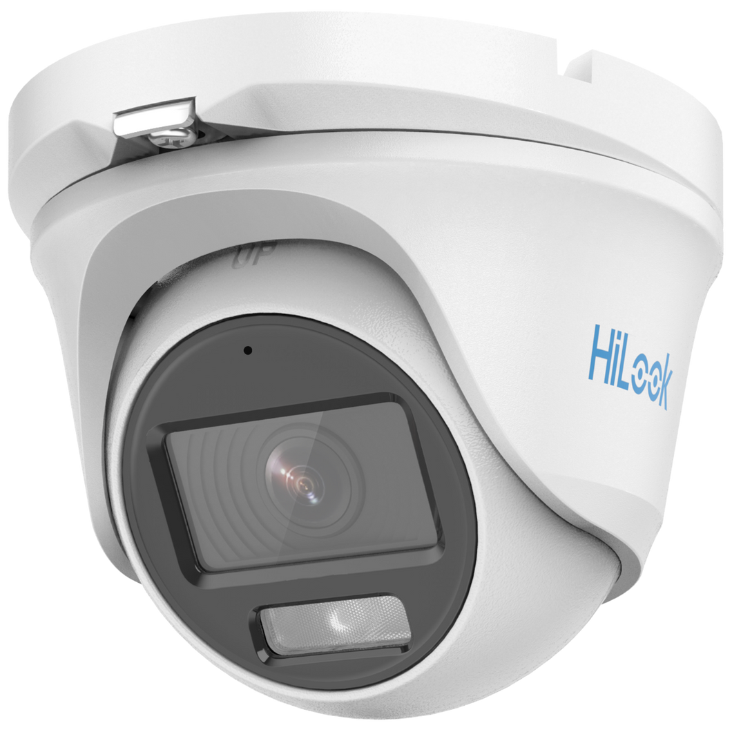 HiLook HD 5MP 3K ColorVu Turret Camera Built in Mic AOC 2.8mm