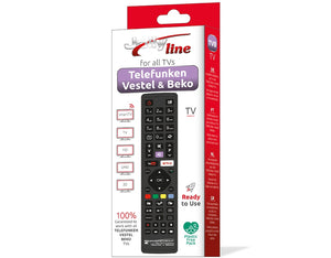 RCU JollyLine Replacement TELEFUNKEN/VESTEL/BEKO