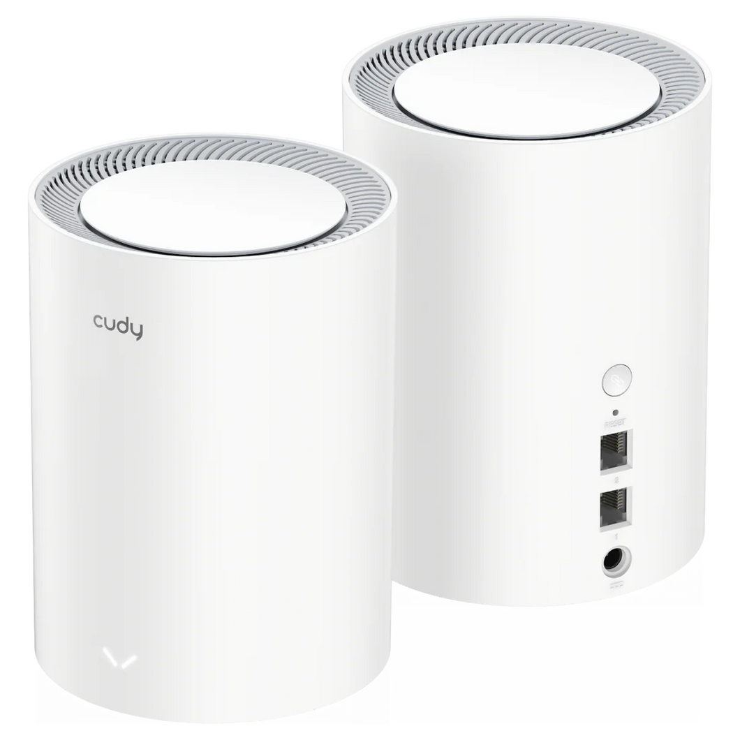 Cudy AX3000 Dual Band 2.5GB Wi-Fi 6 Mesh System (2 Pack)