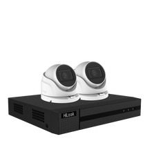 Load image into Gallery viewer, HiLook 2 Camera Kit - 8MP Domes - 1TB HDD

