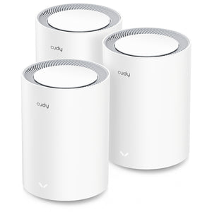 Cudy AX1800 Dual Band Gigabit Wi-Fi 6 Mesh System (3 Pack)