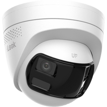 Charger l&#39;image dans la galerie, HiLook IP 6MP Hybrid Dual Lens 180 Degree Turret Camera / 2 Way Audio
