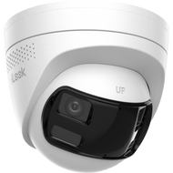 HiLook IP 6MP Hybrid Dual Lens 180 Degree Turret Camera / 2 Way Audio