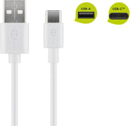 1m USB-A to USB-C Charging and Synchronization Cable (Basic)