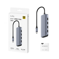 Cudy 6 in 1 USB-C Hub with 4K HDMI UH500