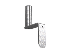 Load image into Gallery viewer, Aerial / CPE Wall Bracket 100mm x 100mm Galvanised (32mm Diameter)
