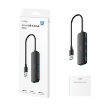 Load image into Gallery viewer, Cudy 4 Port USB-A 3.0 Hub UH40A

