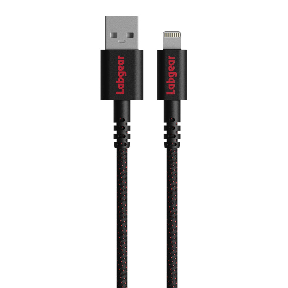 1m Rugged USB-A to Lightning Cable with Kevlar Fiber [MFi-Certified]