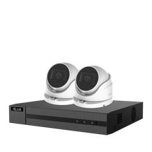 Load image into Gallery viewer, HiLook 2 Camera Kit - 8MP Domes - 1TB HDD

