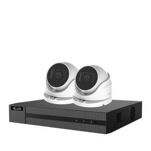 HiLook 2 Camera Kit - 8MP Domes - 1TB HDD