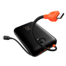 Load image into Gallery viewer, Veger 20,000mAh Powerbank, PD35W, Built In USB-C / Lightning Cables

