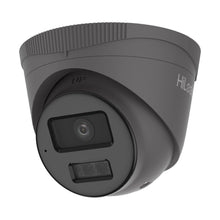 Charger l&#39;image dans la galerie, HiLook IP 4MP Hybrid Light Turret Camera with Mic 2.8mm Grey
