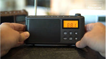 Load image into Gallery viewer, iBox Spectrum FM Portable Radio Black
