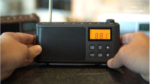 iBox Spectrum FM Portable Radio Black