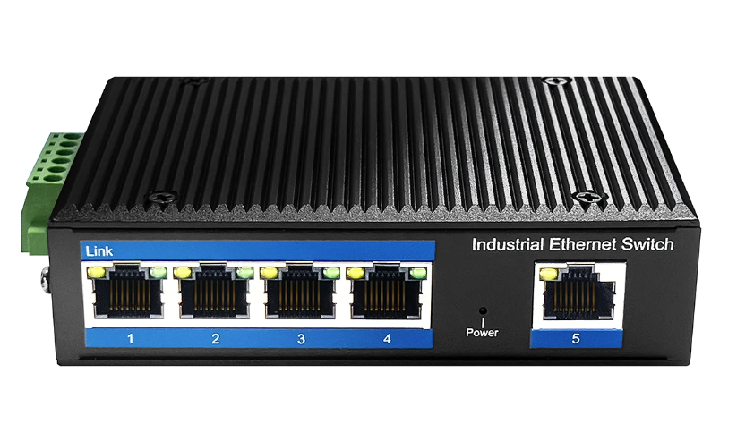 Cudy 5 Port Gigabit Industrial PoE Switch, 120W