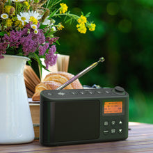 Load image into Gallery viewer, iBox Spectrum FM Portable Radio Black
