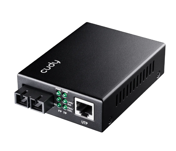 Cudy Media Converter, 1x RJ45 GE, SC Multi Mode