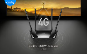 Cudy 4G LTE Cat4 300Mbps WiFi Router