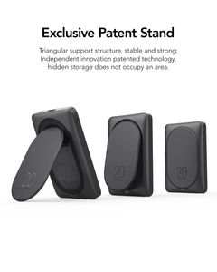 Veger 10,000mAh Powerbank, Magsafe 15W, PD20W, Built In Stand