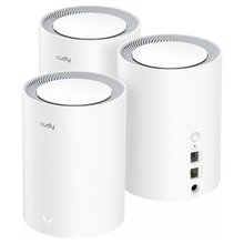 Load image into Gallery viewer, Cudy AX3000 Dual Band 2.5GB Wi-Fi 6 Mesh System (3 Pack)
