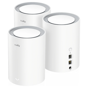 Cudy AX3000 Dual Band 2.5GB Wi-Fi 6 Mesh System (3 Pack)