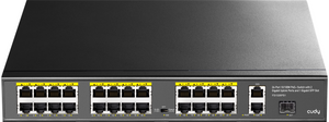 Cudy 24 Port 100M PoE+ Switch + 2 GB Uplink + SFP 300W