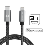 Ghostek 3ft USB-C to Lightning Cable [MFi Certified]