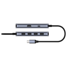 Load image into Gallery viewer, Cudy 6 in 1 USB-C Hub with 4K HDMI UH500
