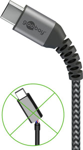 2m USB-A to USB-C Charging and Sync Cable