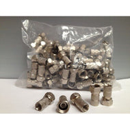 F Connectors 6.4mm (100)