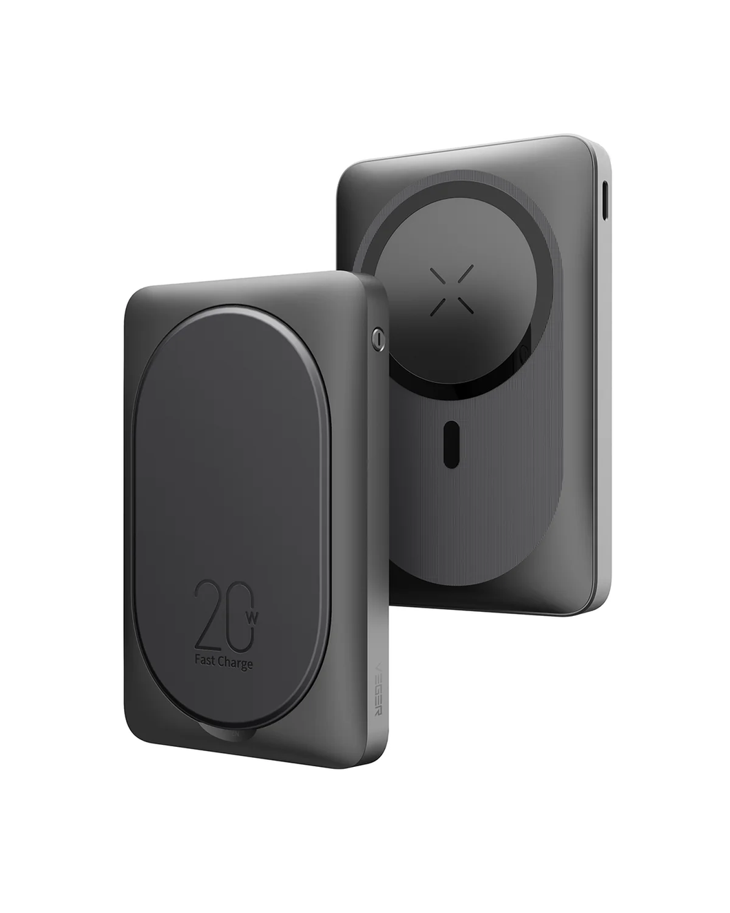 Veger 10,000mAh Powerbank, Magsafe 15W, PD20W, Built In Stand